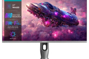 Монитор Hisense 27G7H: 576 зон MiniLED и 175 Гц против риска выгорания